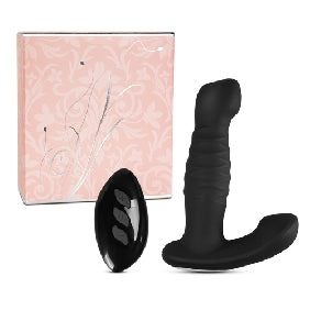 7 Speed Vibrating Anal Vibrator with Thrusting Function & Remote Control