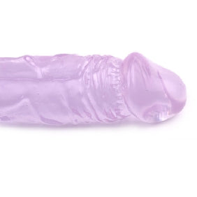 8.7'' Clear Purple Realistic Dildo with Suction Cup