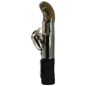 Black Steel Balls G-Spot Vibrator