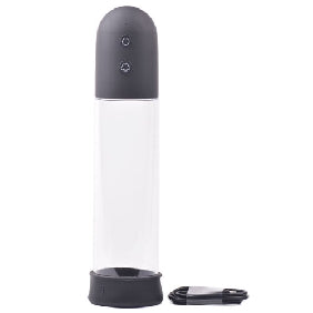 Rechargeable Automatic Penis Pump with Black Sleeve (Free Cock Ring)