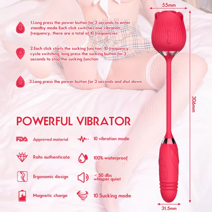 The Jumping Rose Vibrator